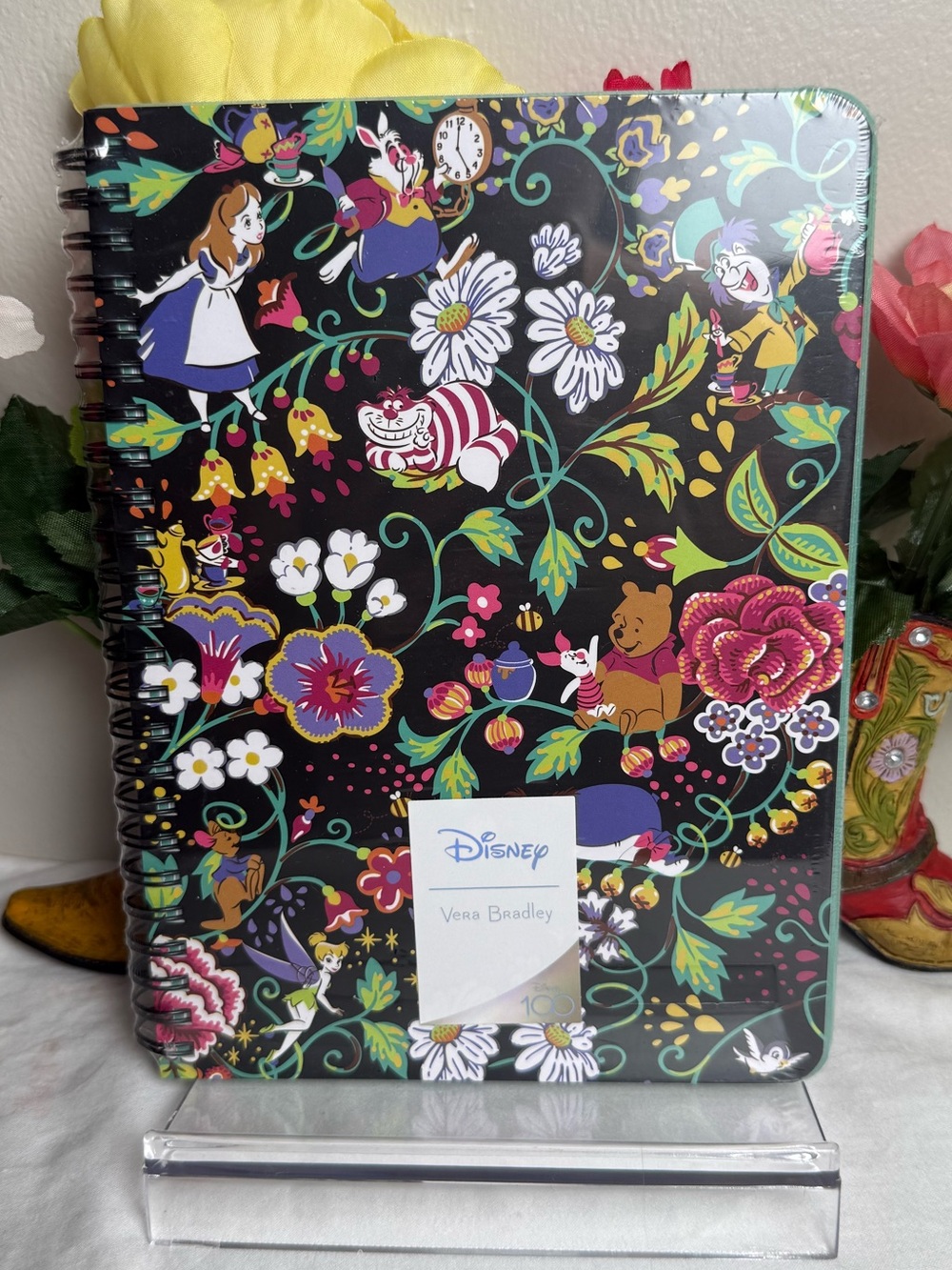 NWT Vera Bradley Disney Classics On The Green Mini Notebook